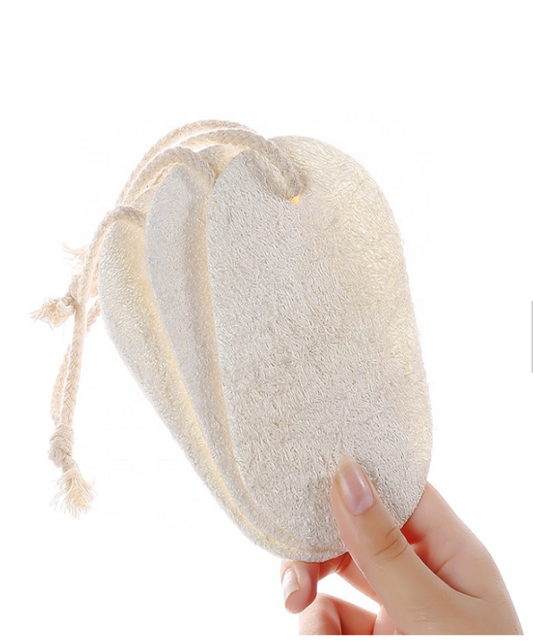 #1 Natural Loofah Bath Sponge - 6" Pure Body Exfoliation - ITEM CODE: 660457595513